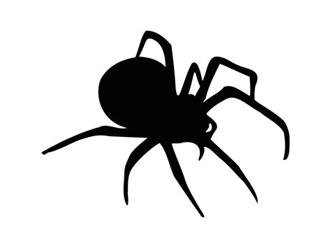 Black Spider Printable